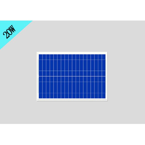 Durable Miniature Solar Panel System 20 Watt For Outdoor Garden Light Solar Charging