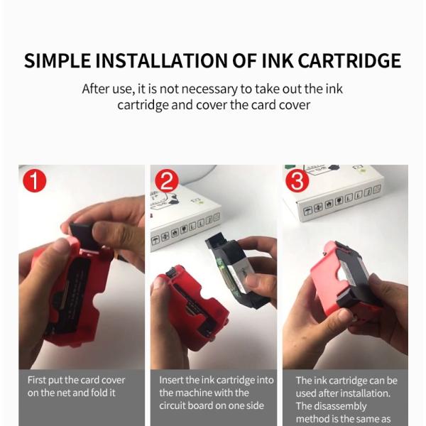 Mini 130 Portable Handheld Thermal Tij Inkjet Coder for Paper Plastic Wood Metal Glass
