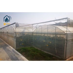 Dual Internal and External Shading Multi Span Greenhouse for Light Sensitive Crops...