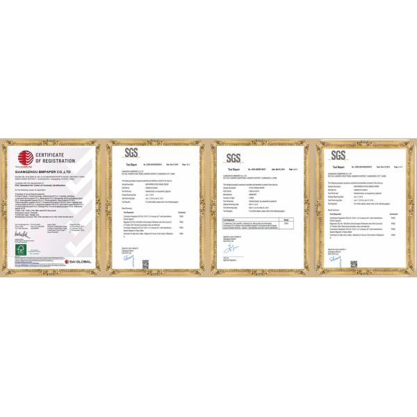 food container board Unbleached Kraft использования в качестве еды 250gsm бумажное для доски контейнера плошки для супа Kraft