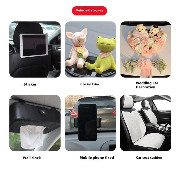 Customized Strong Adhesive Non-Marking Transparent Washable Removable Nano-Double-Sided Tape Customized Car-Mounted PU Material