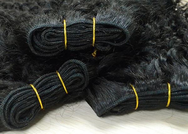 5A Virgin Brazilian Hair Deep Culy Hair , 100% Human Hair Extensions