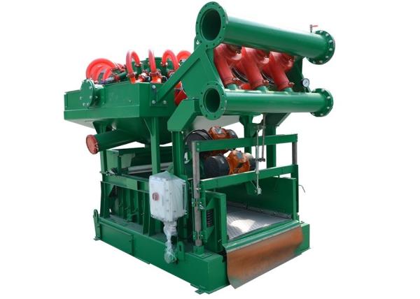 Large Capacity Drilling Mud Cleaner , Second And Third Phase Mud Cleaning Equipment