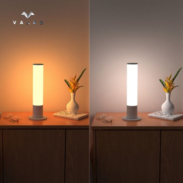 Rechargeable Portable Table Lamp with 2700K Warm White LED and APP Control