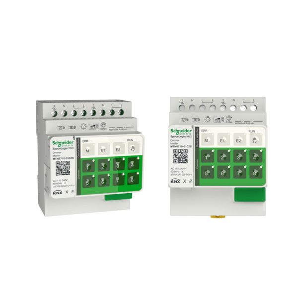 MTN6710-0102S Schneide SpaceLogic KNX Dimming Actuator 230V 2 Independent Channels