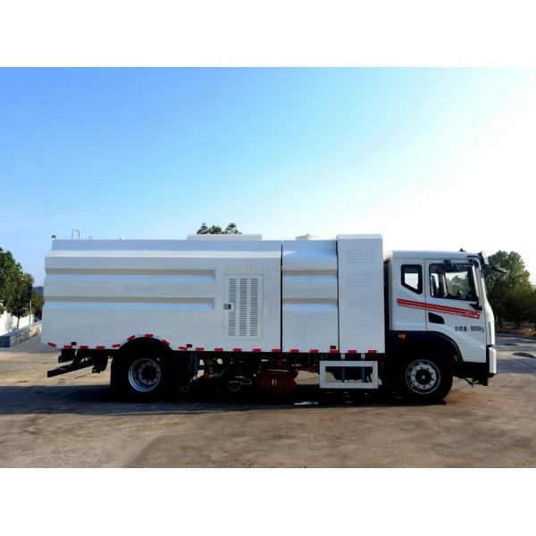 Dongfeng 4x2 Cuatro ruedas Dirección Mecánica Limpiador húmedo seco Diseño de carreteras Vacío de la calle Succión pura limpia Caminos camiones Vehículo