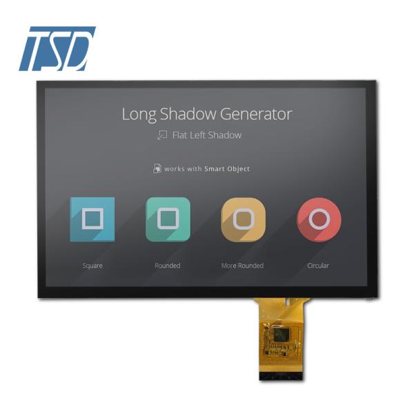 Capacitive TFT LCD Touch Screen Display 10.1 Inch 1024x800 360mA
