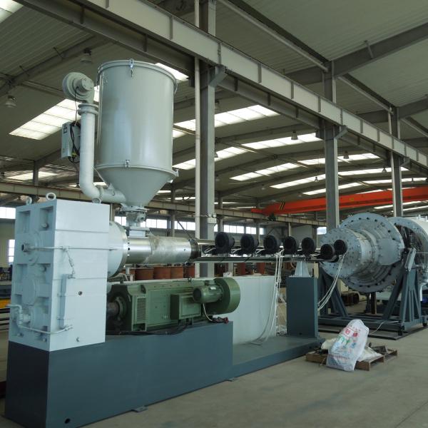 HDPE Pipe Extrusion Line Plastic Sheet Extruder 75mm-250mm