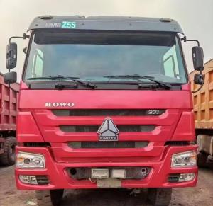 1-2 Axles Used Howo Dump Truck Low Mileage Second Hand HOWO Truck