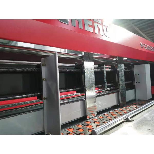 4 Color Bottom Printer Slotter Die Cutter Gluer