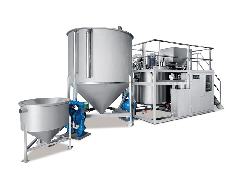 Single Tank Automatic Glue Making Machine PLC Control System