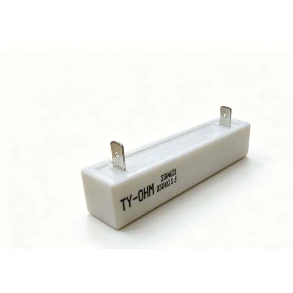 60W automotive resistors cement resistor faston terminals for electrical applications