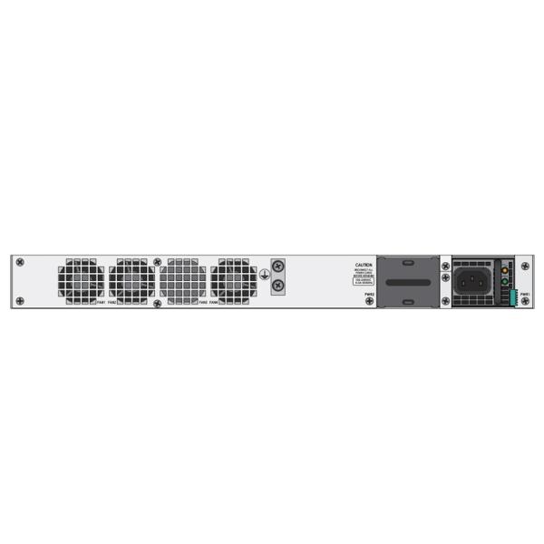 Вид сзади Fortinet FG-601E Слоты GE SFP+ FortiGate 601E 2x 10 серии Средн-ряда FG-601E Fortinet NGFW