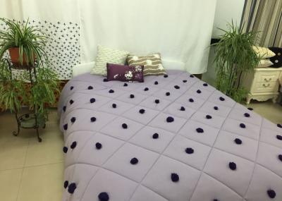 100% Cotton Down Alternative Comforter Queen Rhombus Quilting For Home