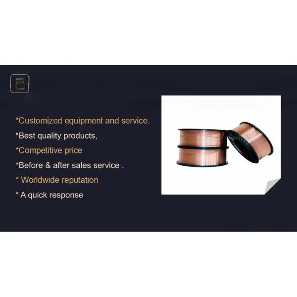 Er70s-6 Professional Made 0.8mm-1.6mm CO2 Er70s-6 MIG Copper Welding Wire