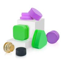 Couleurs personnalisées Contenant en verre carré de concentrate 3 ml 5 ml 7 ml 9 ml