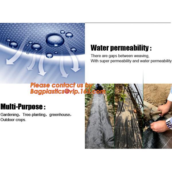 PP woven weed mat,ground cover, black fabric,weed barrier for agriculture, weed killer fabric, agricultural anti weed ma