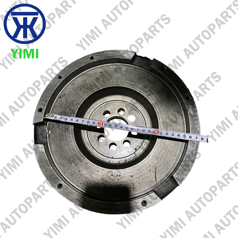 Dynamically Balanced Flywheel with Precision Ground Friction Surface and Integrated Starter Ring Gear for ISUZU NKR55 4JB1T Engine