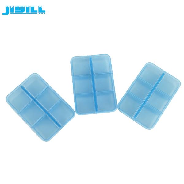 Трубки пластиковой упаковки таможни 3Мм голубые прозрачные мини для побрякушки