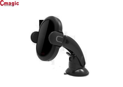 Desk Phone Holder Stand Built - In Smart Chip Black Color 360⁰ Rotating Bracket
