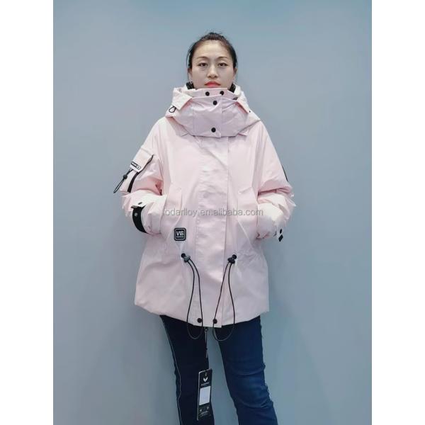 FODARLLOY F22567 Ladies Warm Hooded Cotton-padded Clothes Women Slim Long Winter Jackets Women Coats