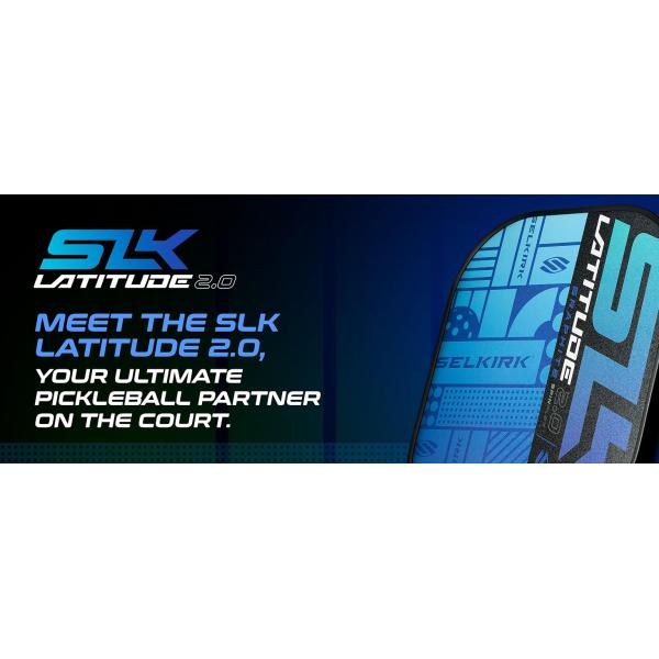 Custom Lightweight SLK Latitude 2.0 Pickleball Paddle G4 Graphite Pickleball Paddle Face