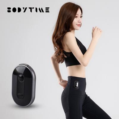 As calças da aptidão das mulheres de BODYTIME enegrecem as calças de nylon da ioga, abdômen, suado, respirável, Rápido-secagem, magro