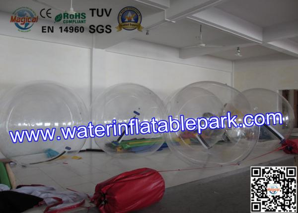 Exciting Commercial Inflatable Ball For Walking On Water , Human Inflatable Water Ball