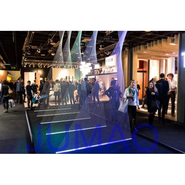 Aluminum Alloy Architectural Metal Fabric Flexible Woven Wire For Exterior