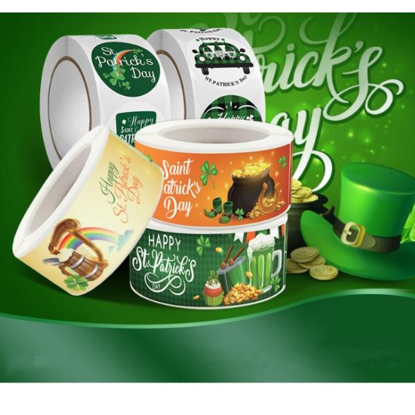 Стикер декоративной собственной личности стиля праздника слипчивый обозначает 55g/Roll