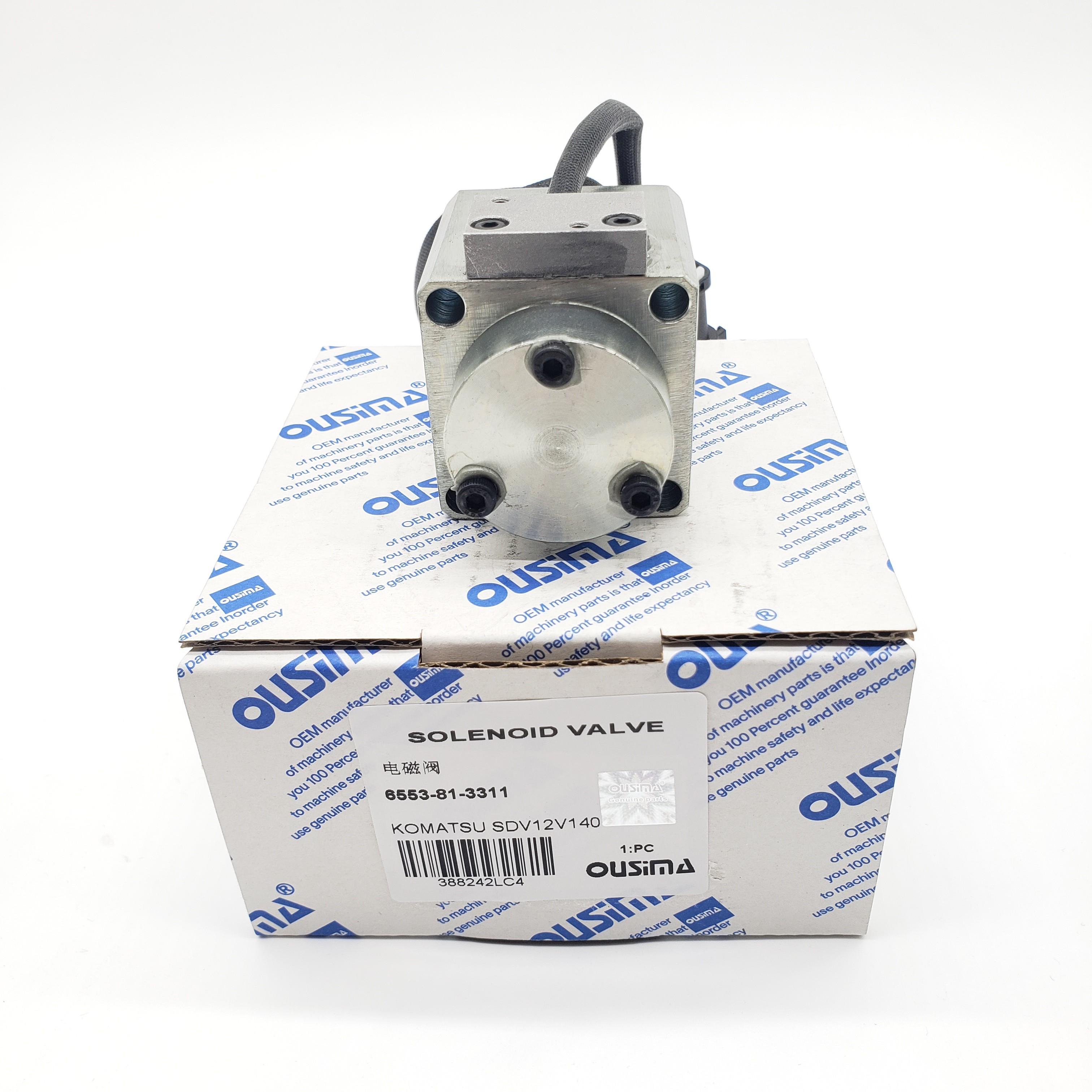 Solenoid Valve 6553-81-3311 for KOMATSU SDV12V140