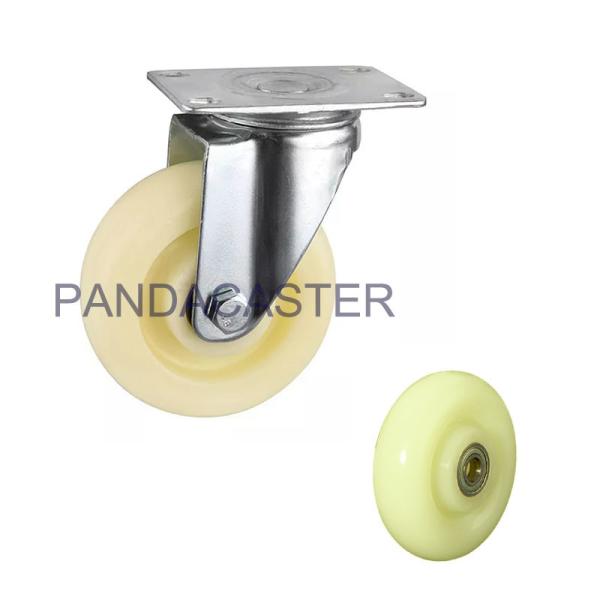 Top Plate 4 Inch Medium Duty Casters Swivel Type 100mm Castor Wheels