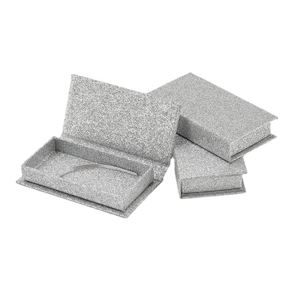 Заказ на заказ Приемлен блестящий ложный ресницы упаковка ресницы коробка в цвете CMYK Pantone