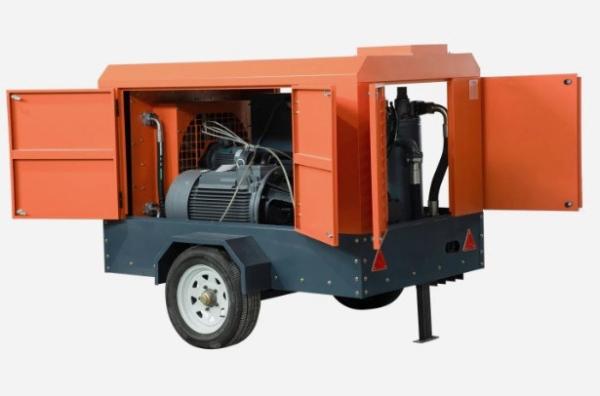 88KW High Power diesel Mobile air Compressor High Altitude Low Temperature Available