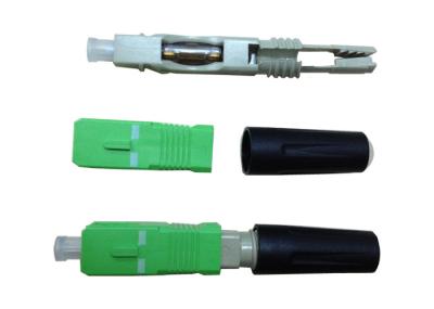 Do conjunto Singlemode do SC/APC do ISO RoHS remoção do conector e reusável rápidos