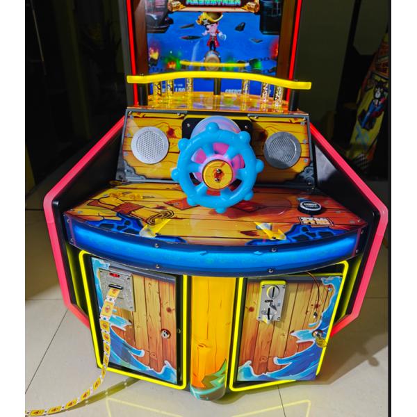 Coin Operated Games for Game Centers High-Performance Pirate Castle Ticket Redemption Arcade Machines