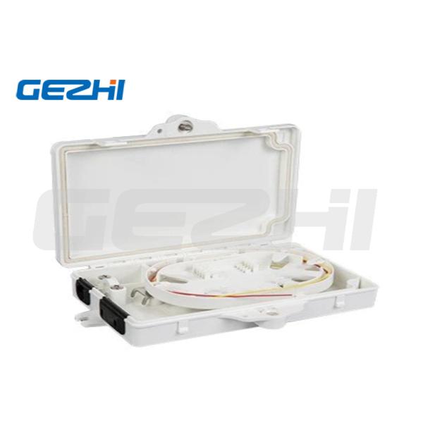 2 Cores Fiber Optical Termination Box with Compact Design and Adapter Capacity 2pcs