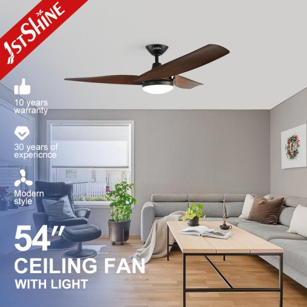 54-Inch LED Ceiling Fan – DC Motor, ABS Blades, Modern Lighting Design