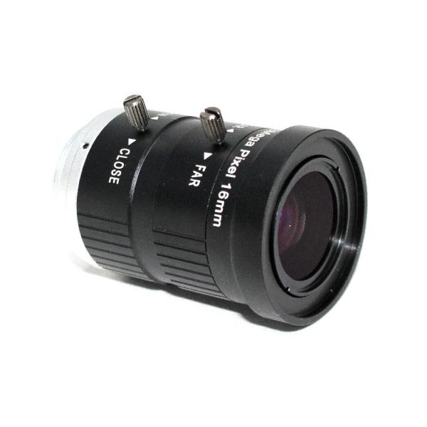 1 inch 8MP ITS Lens 16mm Ultra Starlight F1.4 C Mount For Electronic Police or Traffic Camera