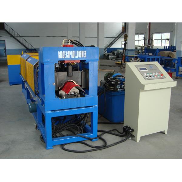 Профессиональной гальванизированный сталью крен крышки Риджа формируя машину для панелей крыши