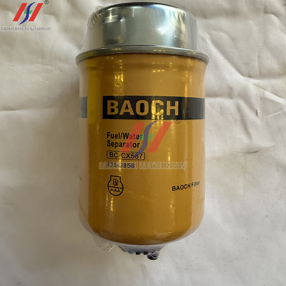 233-9856 Fuel Filter For CAT C4.4 Engine E308 Excavator
