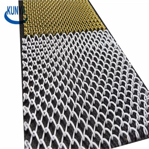 ISO9001 30m porta de bronze decorativa de Mesh For Furniture/armário