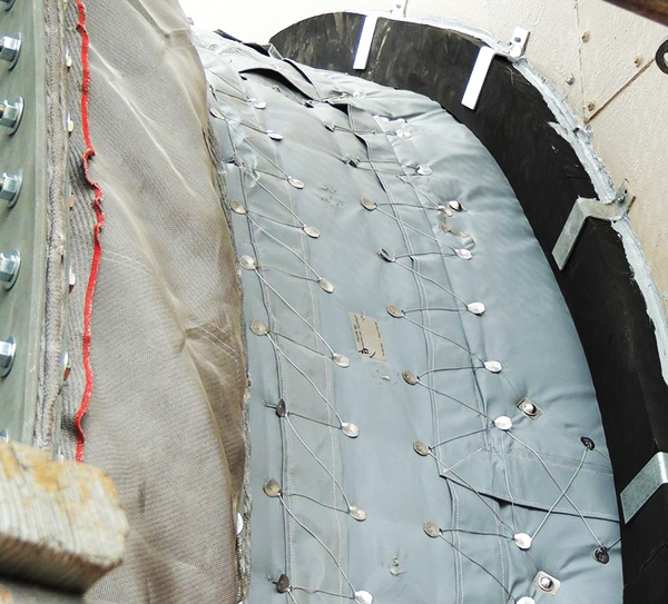 Съемный штуцер колцеобразного уплотнения нержавеющей стали одеял изоляции для аксессуаров трубопровода