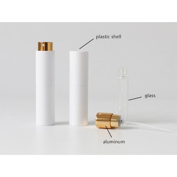 Mini botella cosmética vacía recargable de la botella 10ml del espray del atomizador del perfume del viaje