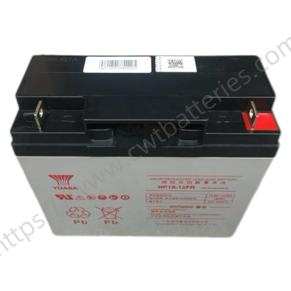 YUASA NP18-12FR Sealed Lead Acid Battery Flame Retardant 12V 18Ah UPS Storage Batteries Rechargeable