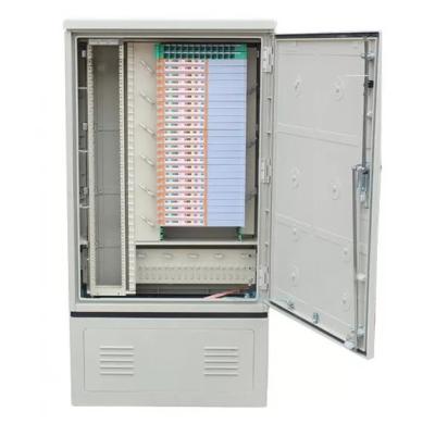 Ground Mounted 288FO Fiber Optic Junction Box SMC Fiber Optic Splitter Box