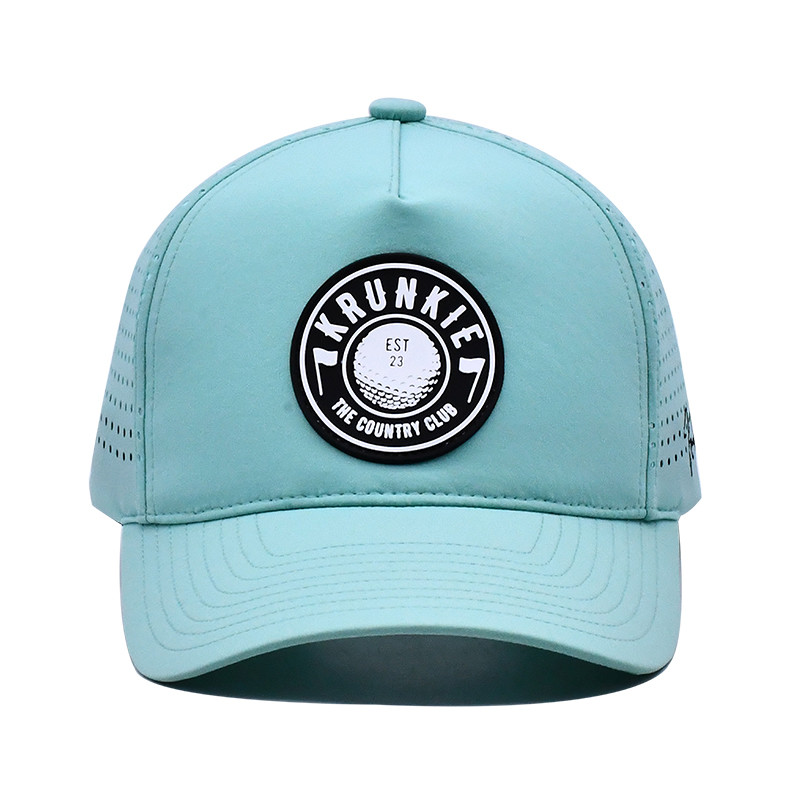 PVC Patch Logo 5 Panel Trucker Cap Custom Fabric Flat Bill Shape (Логотип ПВХ пластыря с 5 панелями)