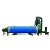 Eficiência de secagem de 95% três camadas da madeira Chip Dryer do cilindro giratório