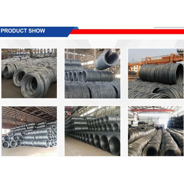 SAE1008b SAE1006 A53 Пролетная стальная проволока холоднотянутая горячо кованая углеродистая проволока