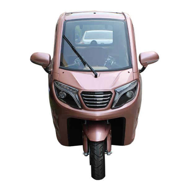 Enclosed Passenger 3 Wheel Electric Tricycle 60V 45Ah 230kg Loading